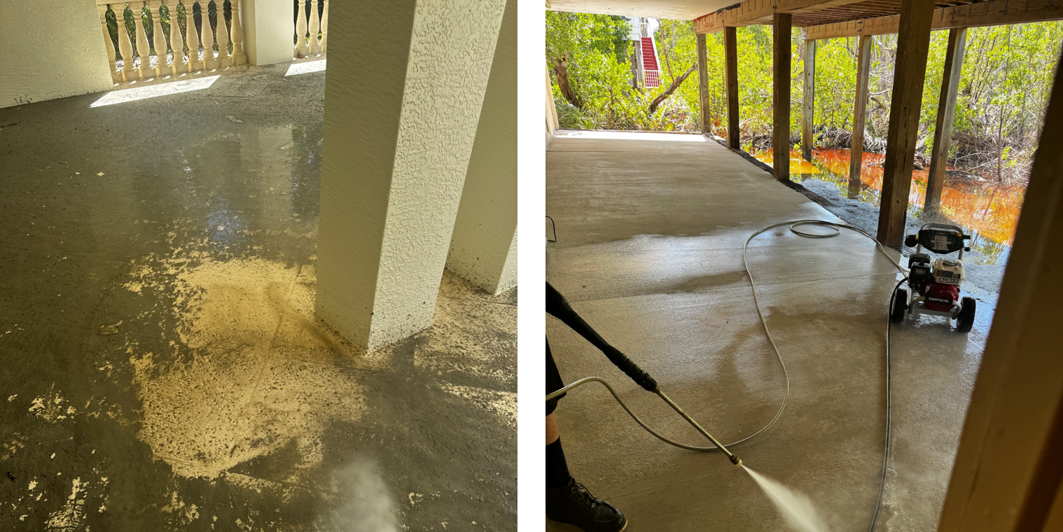 Pressure washing cape coral